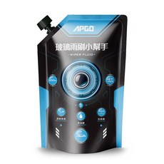 【APGO】玻璃油膜清潔劑 補充包 300ML｜防炫光防跳動｜護雨刷｜提升行車視線, 1個, 不可下單, 300ml