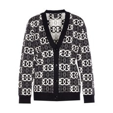 핀코 기하학 패턴 가디건