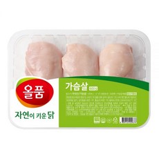 무항생제 인증 자연이키운닭 가슴살냉장 600g 1팩, (자연)가슴살M-tray 600g, 2개
