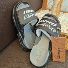 디스커버리 슬리퍼 버킷 슬라이드 BKS 블랙