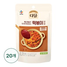 다담 떡볶이 양념 150g x 20, 20개