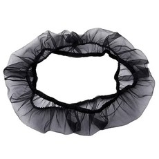 메쉬 커버 스커트 쉬운 청소 캐처 가드 신축성 앵무새 자울라 파라 파자로스, Bla, XS