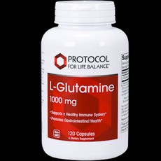 Protocol For Life Balance L-Glutamine 1000 mg 120정, 1개