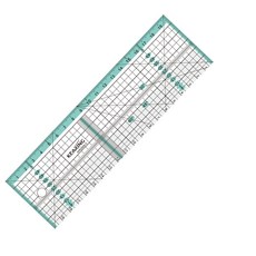 KEARING 금속날 아크릴 퀼팅자 논슬립 선명인쇄 정밀 패치워크 재단용 패치워크 자 재봉 패치워크 자 패치워크 축도 자 천 접합용 패치워크 자, 1개, 20CM