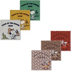 스누피 3중 거즈 손수건(핸드타올) 빈티지