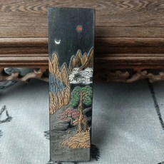 曹素功 琅賢氏 古法油煙墨 113g 尺寸14.3 x 4 x 1.4cm, 1個