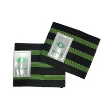 무재해 반사 기본 각반, 녹색(1세트2개), 1개