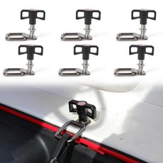 RERPRO 하드탑 제거 리프트 퀵 릴리즈 볼트 썸 스크류 1997-2025 지프 랭글러 TJ JK JL 4XE 글래디에이터 JT 2021-2025 포드 브롱코 액세서리 하드, 미국 국기