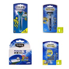 舒適牌 刮鬍刀/刮鬍刀片 捍將3/ 烏爪升級版 系列, 1個, 捍將3刮鬍刀架