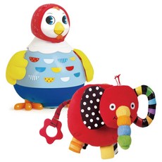 블루래빗 IQ BABY 꼬꼬맘 장난감+안녕 내친구 코끼리 코야 헝겊책 터미타임, 단품, 1개