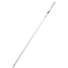 Drawstring Threader 로프 스레딩 도구 스웨트 팬츠 바지 바느질 작업 홈 자수 탄성 리본 용 알루미늄 스레딩 보조, 19.5cm 직경 0.41cm, 알류미늄, 은