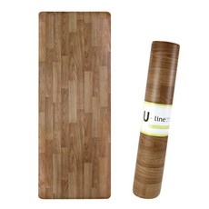 한화 첨단소재 우드무늬 에어로빅 요가매트, 1개