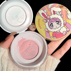 뉴 트렌드 Herorange 루스 파우더 용이한 페이스 세팅 메이크업 반투명, 03 Pink