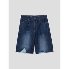 매장정품 에잇세컨즈 8SECONDS 데미지 버뮤다 데님쇼츠 네이비 355525LPNR 207631