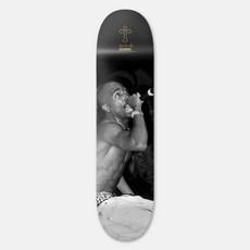 NEVERMIND PRIMITIVE x 2PAC TPCI1-PS23W0074 滑板 板身 尺寸8.125 聯名, 黑色,8.125, 1個