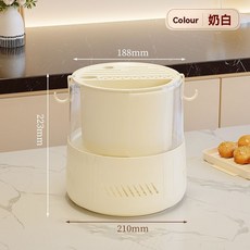 廚房旋轉刀架置物架檯面多功能筷子收納筒家用通用收納浴室角架, 1個, 創魚優品【精選推薦】,360度旋轉刀架【白色小號+掌門狗貼