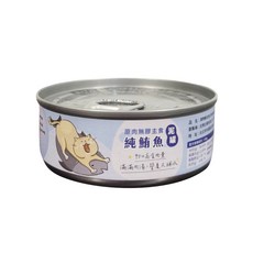 凍物鮮友會95%原肉無膠主食貓泥罐 85g 台灣在地生產 貓罐 主食罐 原肉堅持 全齡貓罐 泥罐, 1個, 純鮪魚12入組,3組(36罐)以上選新竹貨運