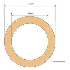 NE 고성능 NORP 펌프 튜브 등급 60 연동 화학성, 100cm, 100cm, 1개