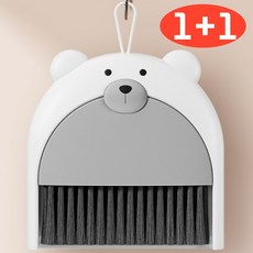 1+1 미니 빗자루세트 신학기 학교 준비물, 2. 화이트, 2개