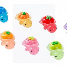 야광 거북이 피규어 과일 미니 테라리움 장식 인테리어, 1개, GFarm  오렌지