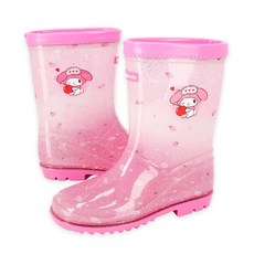 sanro 마이멜로디 발목이 긴 어린이 레인부츠 갯벌 장화