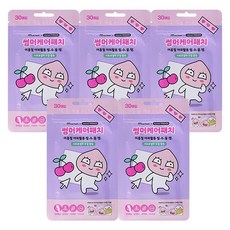 카카오프렌즈 썸머케어패치 30매입, 5개