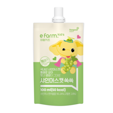 동원홈푸드 이팜키즈 샤인머스캣쑥, 1개, 100ml, 1개