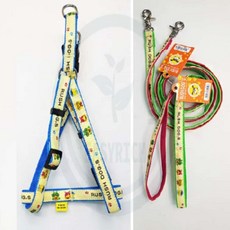 포근한잡화점 컬러 X반도셋트 10㎜ 색상랜덤 애견산책줄 강아지목줄리드줄세트, one, 1개