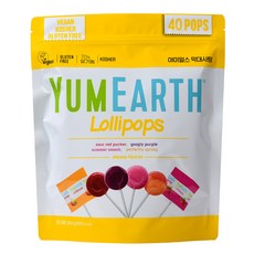 야미얼스 막대사탕, 사우어레드퍼커 + 구글리퍼플 + 섬머스매쉬 + 퍼펙틀리스프링, 240g, 1개