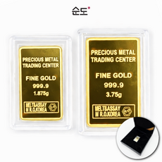 [순도] 고급케이스포함 순금 골드바 24k 1.875g 반돈 3.75g 한돈 999.9% 포나인 골드바
