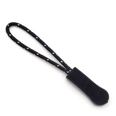 [어반굿즈] 미끌림 방지 아웃도어 칼라 지퍼고리 10P 한세트, 블랙도트, 10개