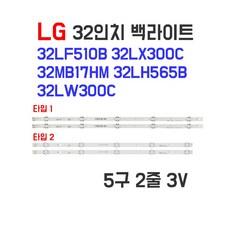LG 32인치 32LH510B 32LH561B 32LF510B 32MB17HM 백라이트, 타입2
