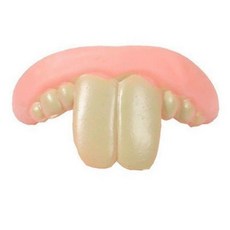 그레이 코스프레 썩은 이빨 할로윈 앞니 이빨 가짜, 1개