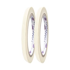 유로피안 이태리 마스킹 테이프 아이보리 10mm, 2개