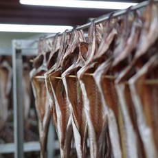 속초 중앙시장 맛집 반건조 생선 골라담기, 반건조 냉동 가오리 1kg, 1개