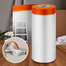 페인트보양테이프 보양작업비닐 페인트보양비닐 커버링비닐, 커버링테이프90cmx20m, 1개