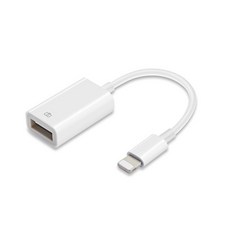 A1 아이폰 아이패드 USB 메모리 인식 블랙박스 마스터 키보드 마우스 DAC 연결 젠더 SUPER OTG, 1개