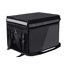 62L 外送大箱/機車餐飲外送包, 黑色