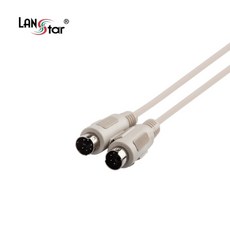 PS2 키보드 케이블 DIN6P M M 0.15M, 1개