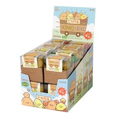 산지직송 구황작물 지우개 16개(박스) 학생 재미있는 특이한 지우개 단체선물, 1박스