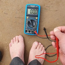 어싱 테스트기 접지테스터기 전압측정기 전위 멀티 비접촉검전기 미터, 어싱테스트기, 1개