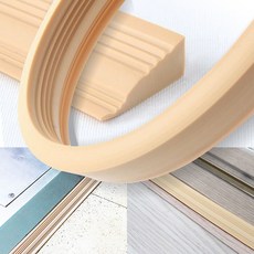 도어턱받침 휠체어유모자 경사대 안전 문턱받침 8mm bnc*19002xH, 베이지, 1개