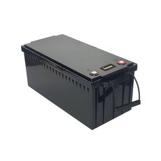 배터리 케이스 차박 수납 차량용 철제 방수 납산 수납형, 1개, 12V200B 분리형 은도금 단자+배터리 포함
