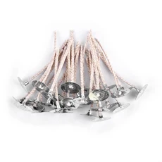 6-20cm 양초 심지 낮은 연기 사전 왁스 Diy 만들기 간장 등유 코튼 라인 도구, 6cm-30pcs, 1개