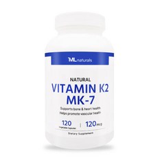 마이라이프 내추럴스 비타민 K2 120mcg, 120정, 1개