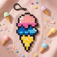 디폼블럭 더블 아이스크림콘 키링 만들기