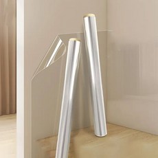 주방용 45cm 투명 보호 필름 흡착 벽지 스티커 정전기 벽 방지 데코 기름, 45cmX5m, transpa nt