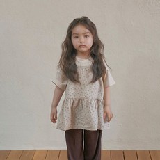 아미고KC 미나블라우스-꽃(모델컷)*XS~XL*