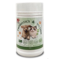 3貓2館 MP PET 綜合益生菌 維生素 100g (犬貓適用) 乳酸菌 益生菌, 綜合益生菌+維生素, 1個