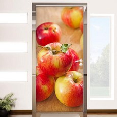 아트박스/꾸밈 tl452-풍수달콤한사과_현관문시트지, 본품